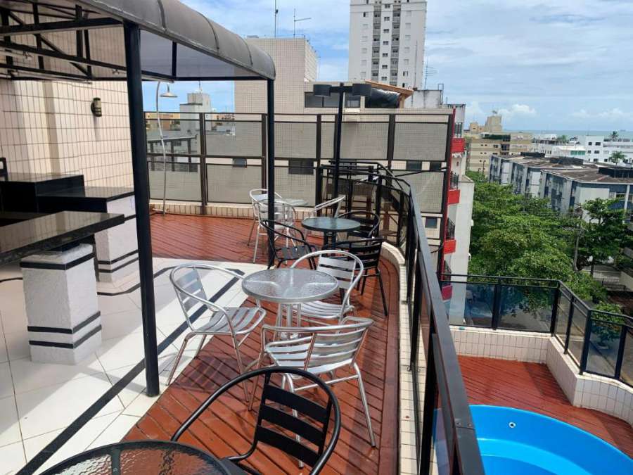 COBERTURA Guarujá Churrasqueira e Piscina Privativas