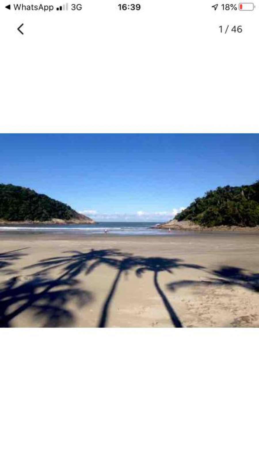 Guarujá P.Pernambuco parede c Hotel Jequitimar