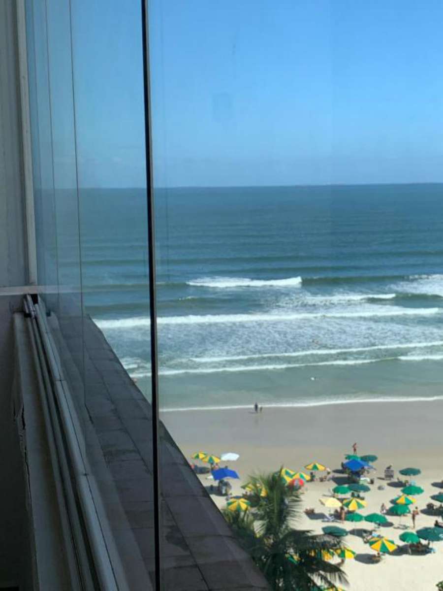 Beach front apartment.