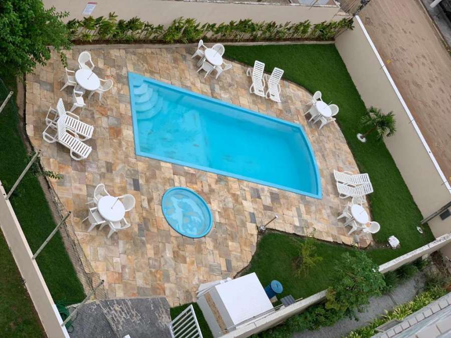 Foto do Confortável Apartamento Mobiliado com piscina