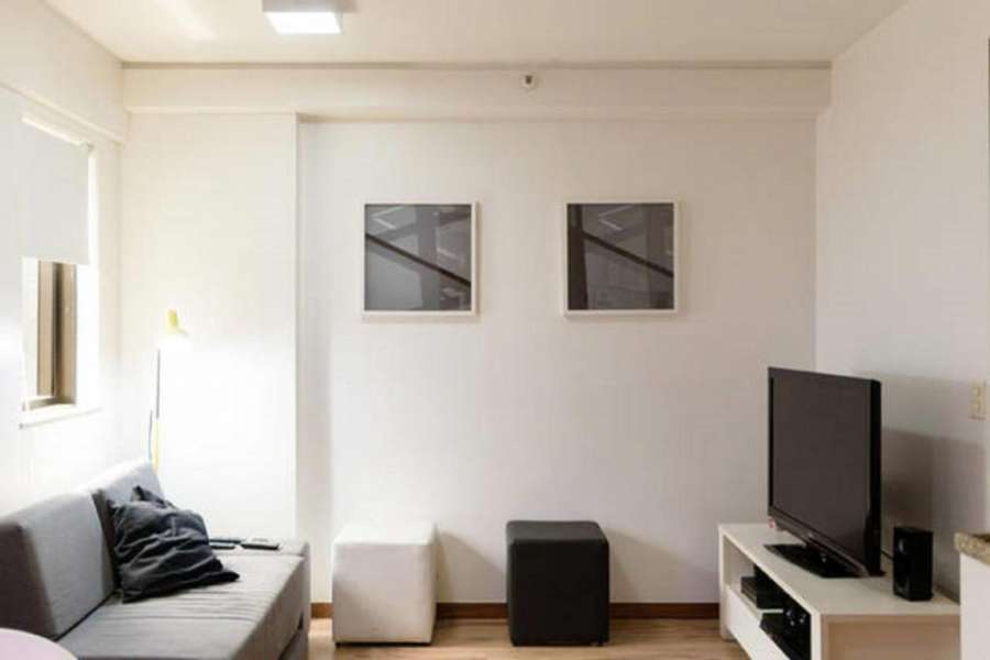 Flat no Leblon na quadra da praia