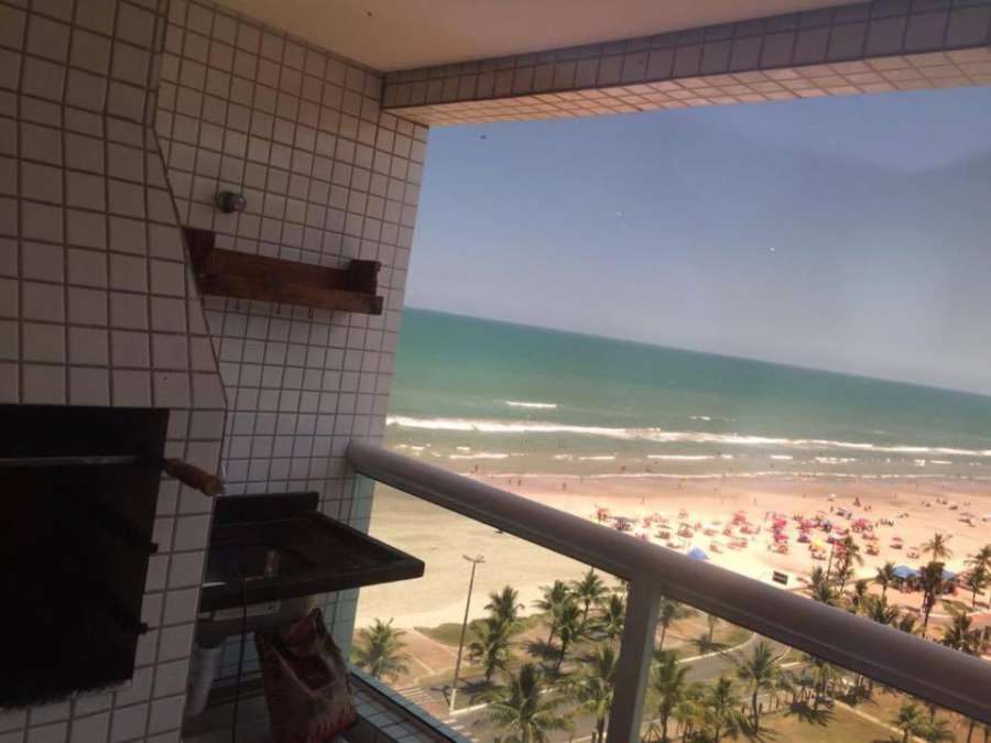 Apto Varanda Gourmet de Frente Para o Mar