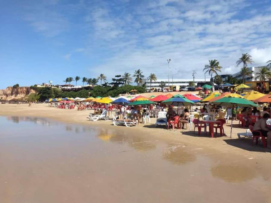 Apto funcional em frente ao mar