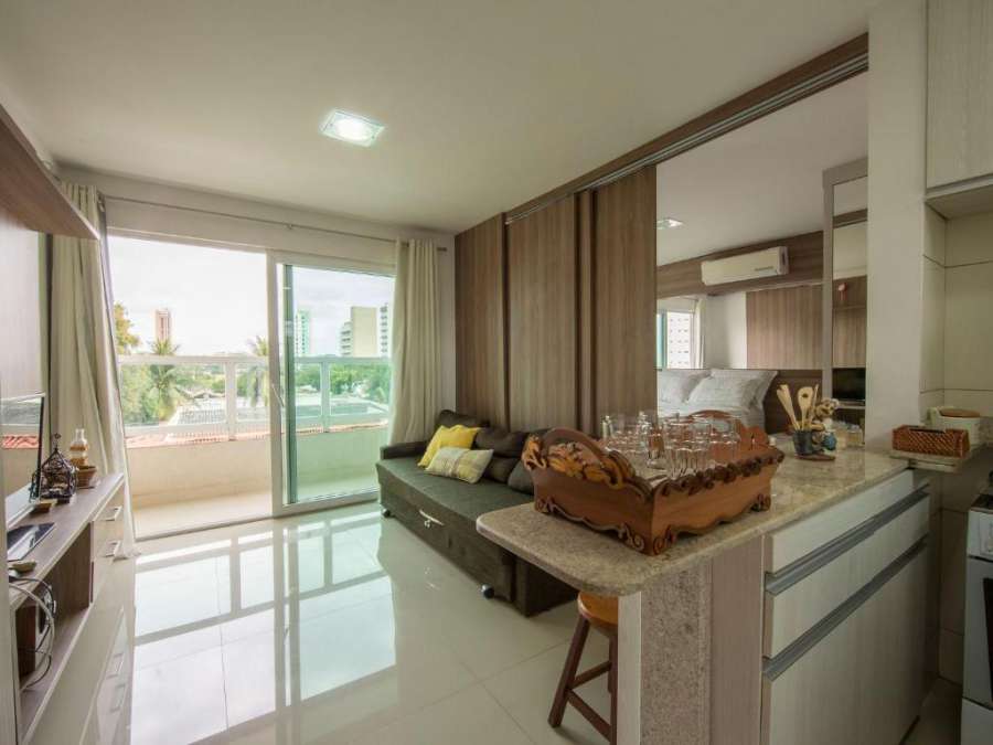 Flat mobiliado na melhor localização de Ponta Negra por Carpediem