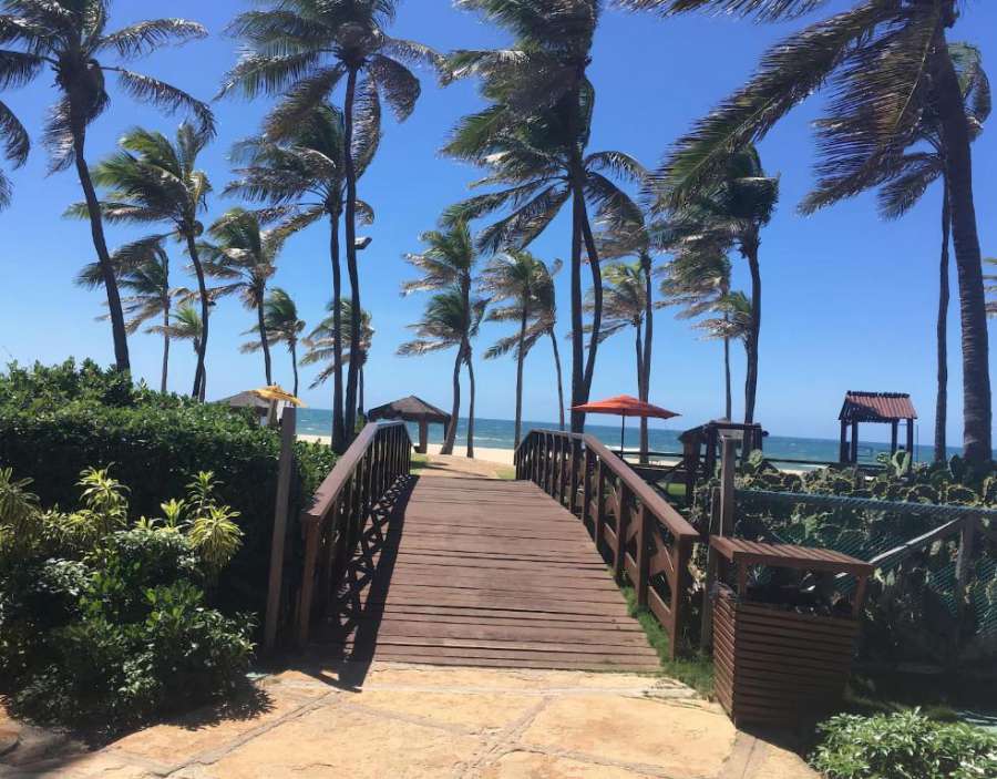 Apartamento em Resort de Parque Aquático Beach P
