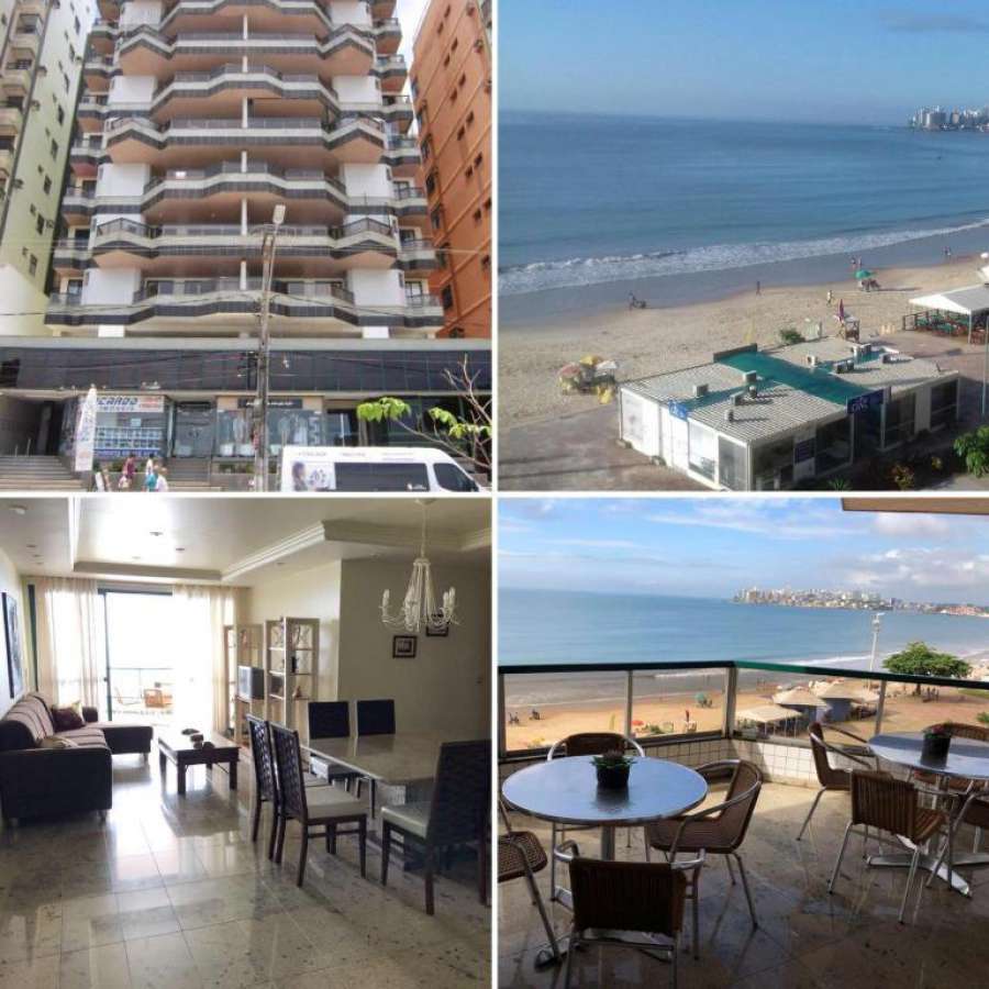 Amplo apartamento em Guarapari com vistas pro mar