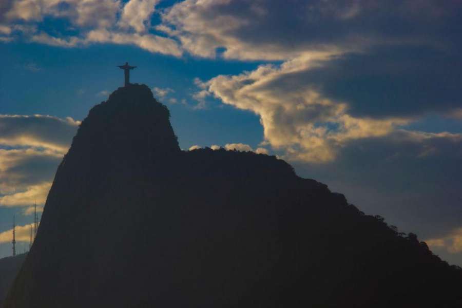 Vista incrível no bairro da Urca