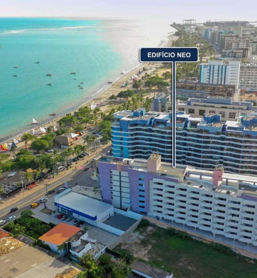 EDIFICIO NEO BEIRA MAR DE PAJUCARA APARTAMENTO COM VISTA AO MAR no ultimo andar do predio