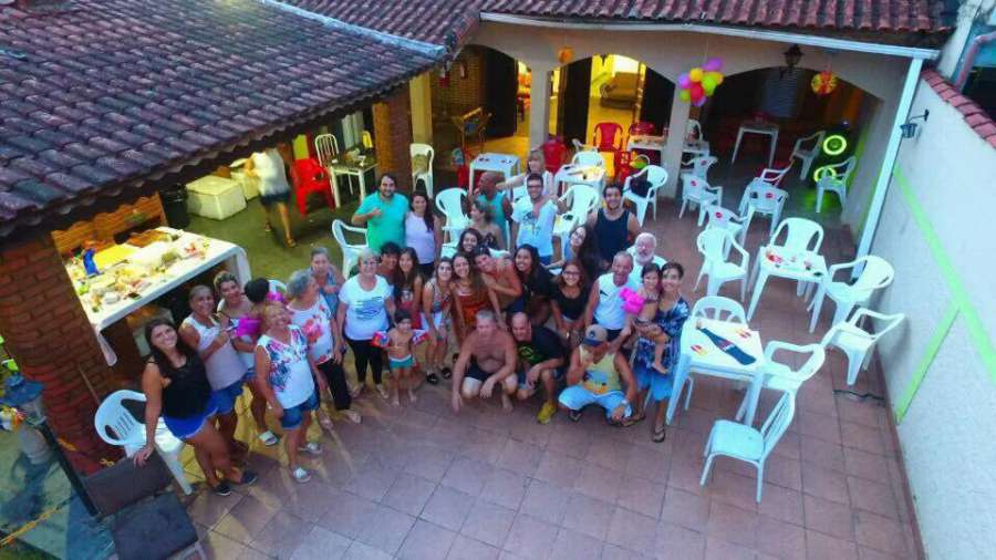 Casa na Praia Grande com Psicina