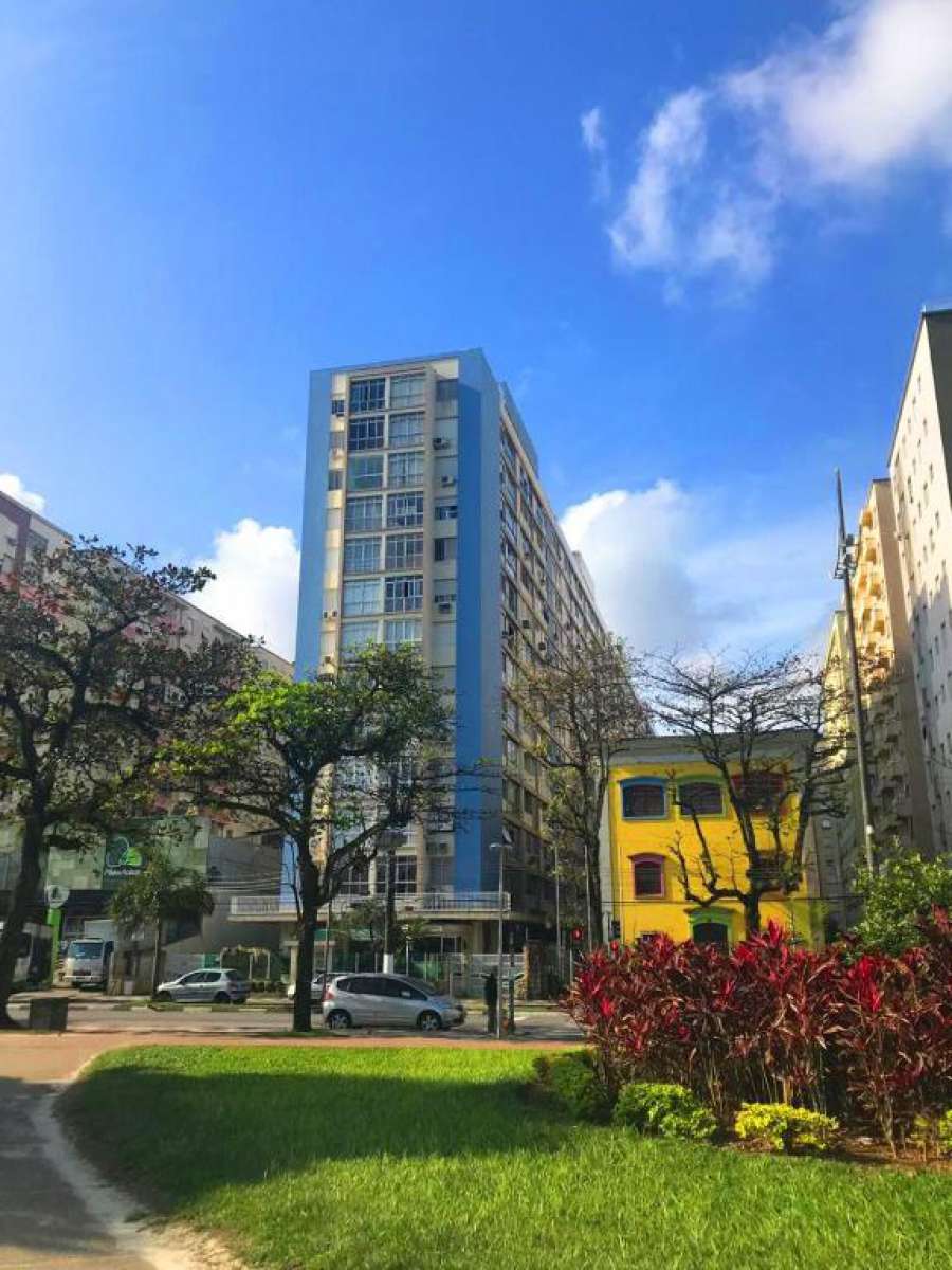 Kitnet de frente pra praia Santos