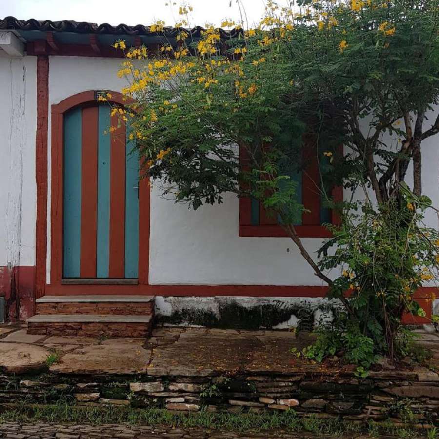 Casa para até 7 pessoas no centro histórico de Pirenopolis