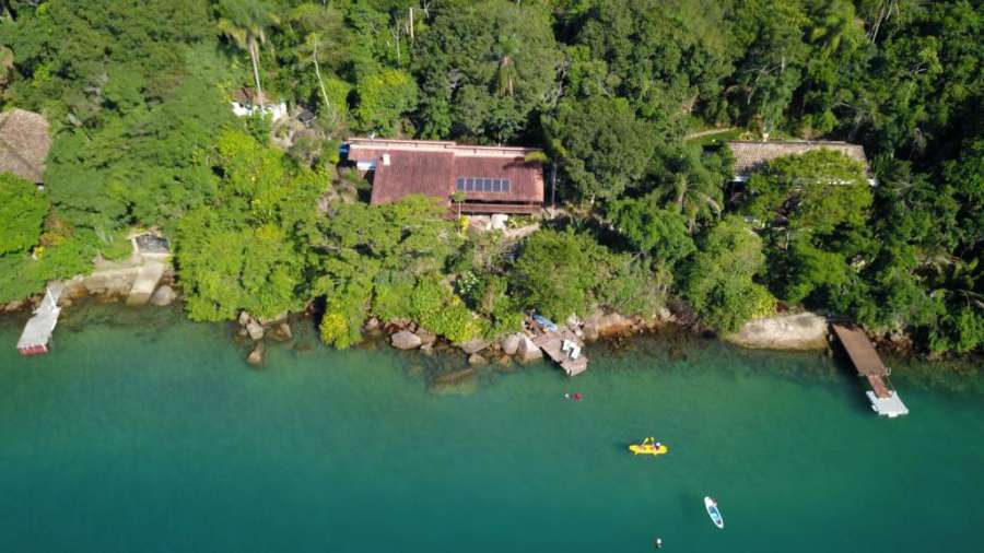 Casa Cairucu - exclusiva casa - Paraty - píer privado