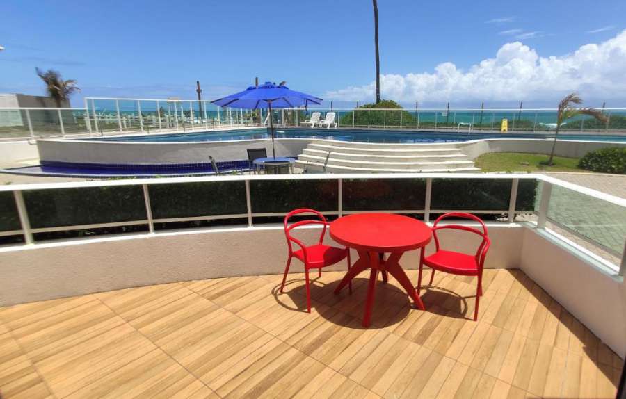 Apê com terraço em Frente ao Mar - Sunrise