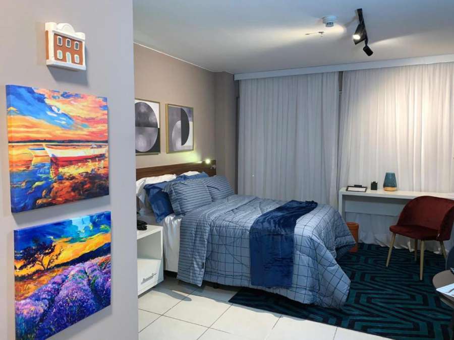 Fusion SHN Flat de luxo - Melhor localização de Brasília
