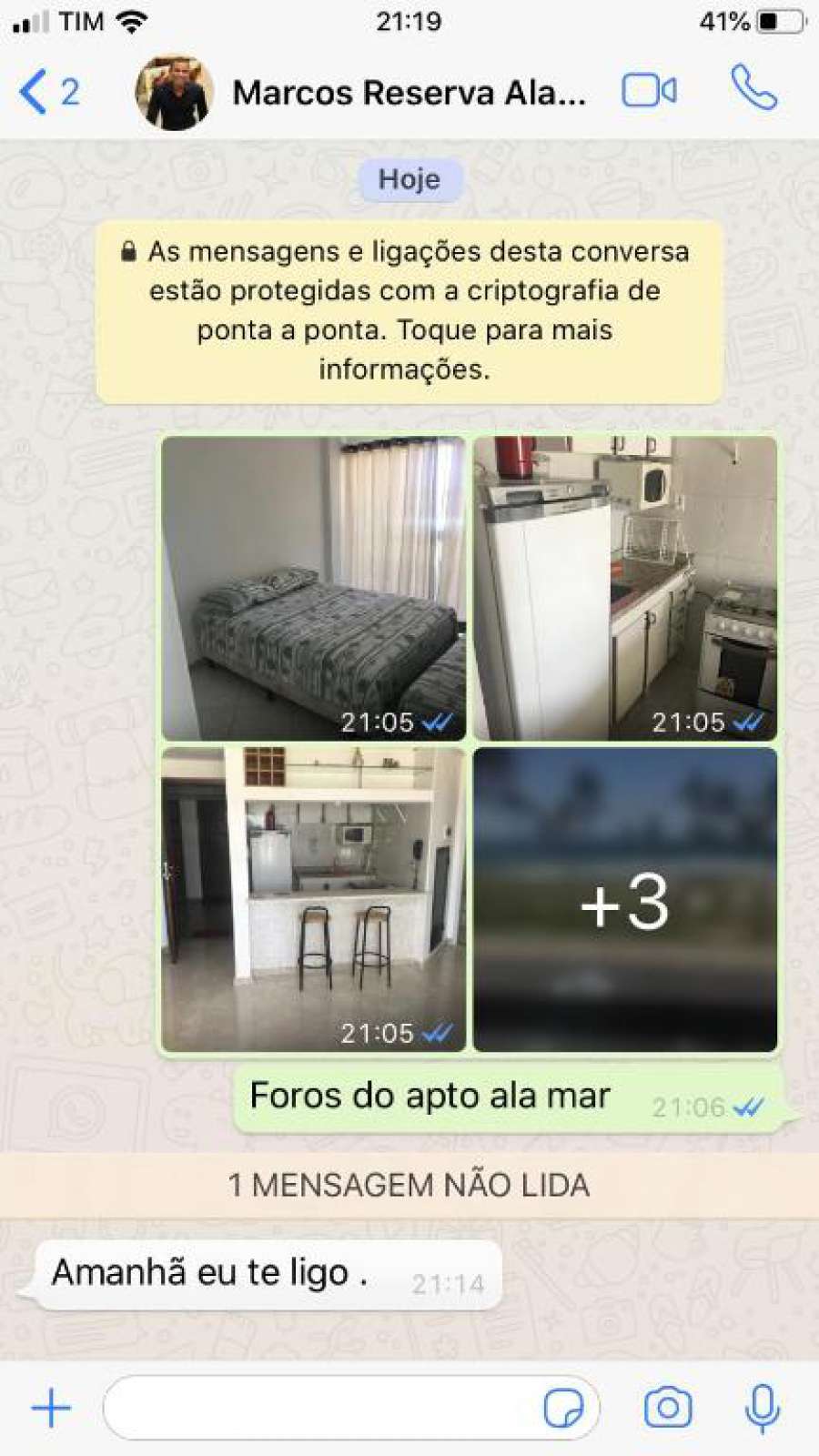 Flat jardim de Ala