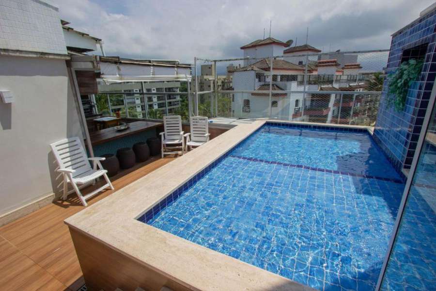 Duplex Newport - 70m da praia e próximo ao shopping em Riviera