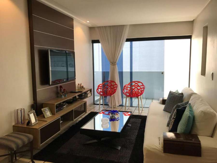 Apartamento Completo na Ponta Verde (3 quartos) - 2 quadras da Praia
