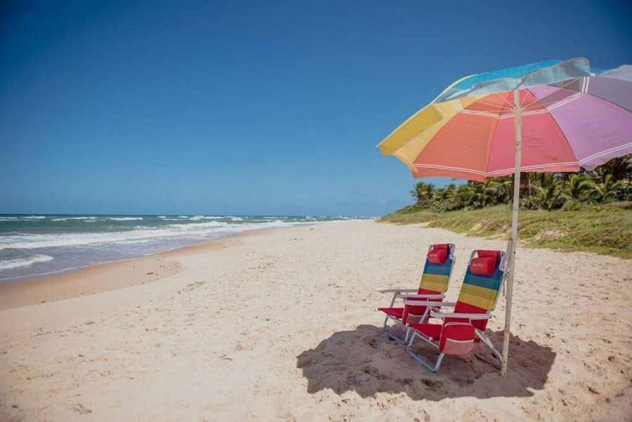 PRAIA GUARAJUBA SUMMER HOUSE TERREO BEIRA MAR