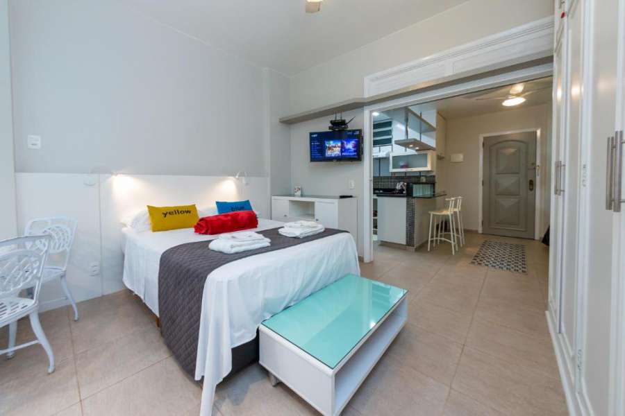 MARAVILHOSO STUDIO EM COPACABANA (4 PAX)