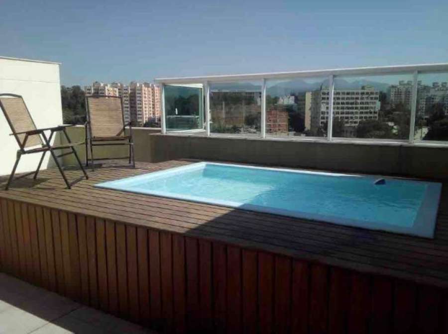 Cobertura com Piscina e Churrasqueira