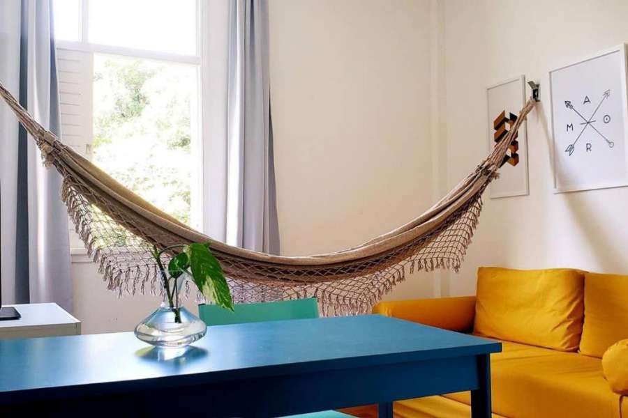 Apt 1 quarto no Porto da Barra a 2 min a pé da praia