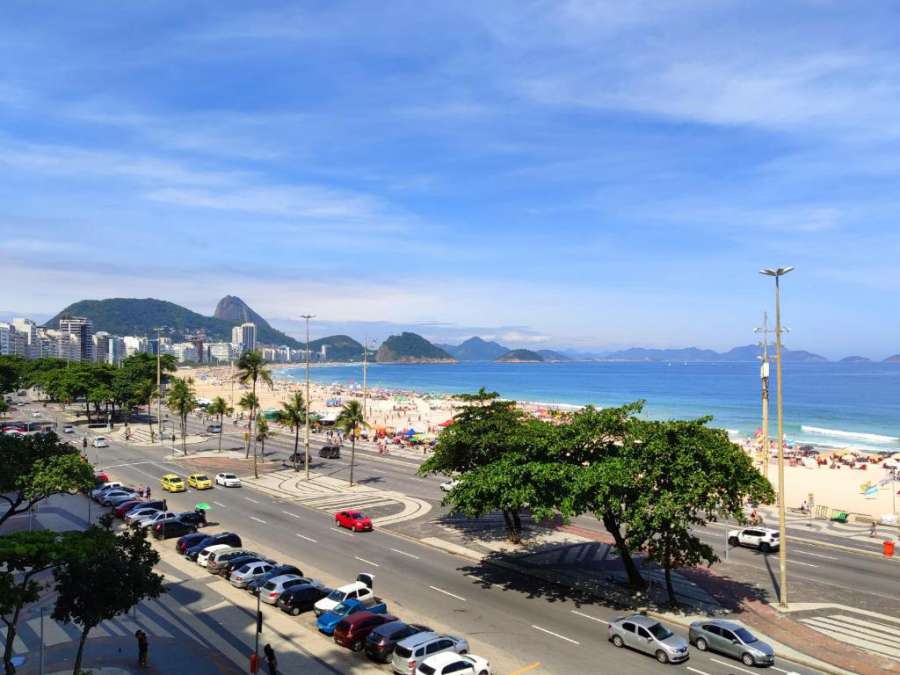 Vistão da Praia de Copacabana! TC501
