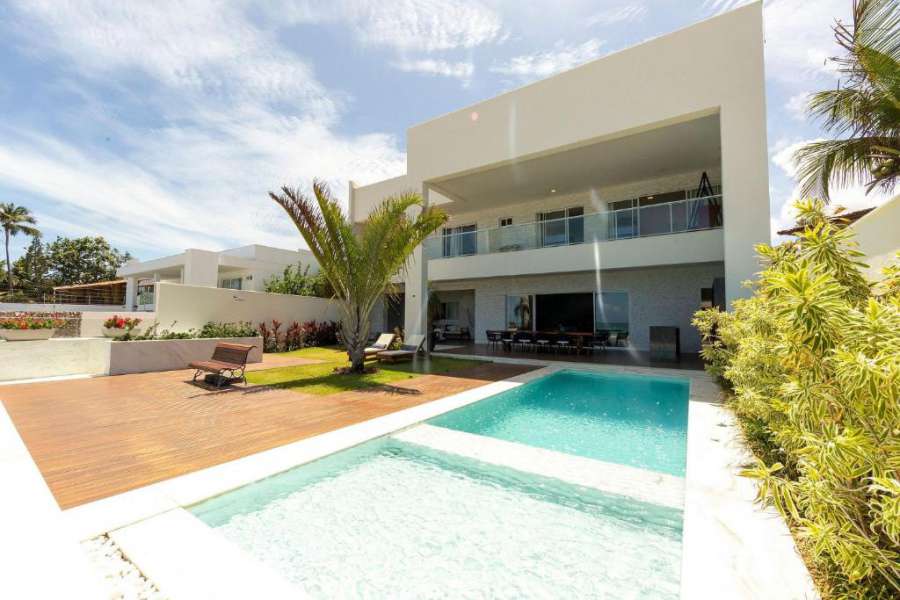 Casa moderna e luxuosa a beira mar de Porto Mirim/RN