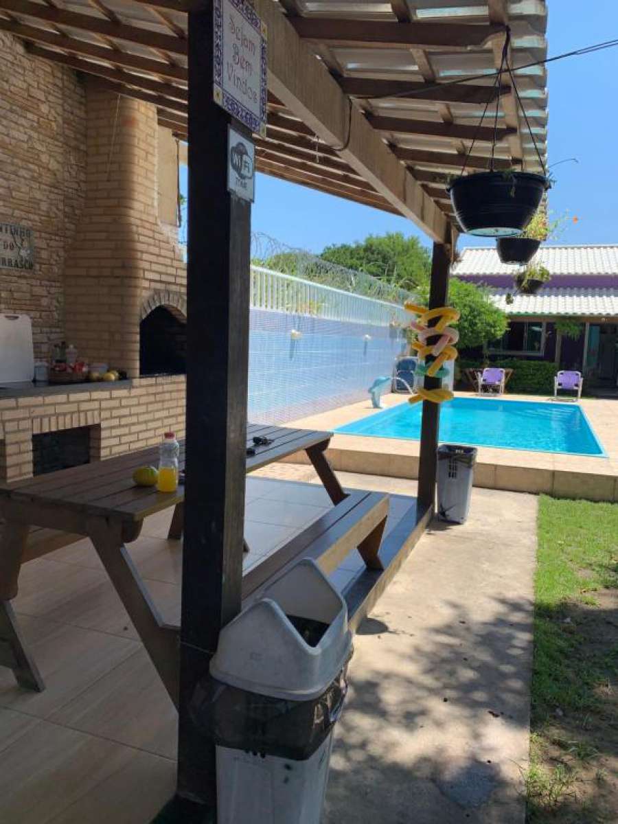 Casa da piscina