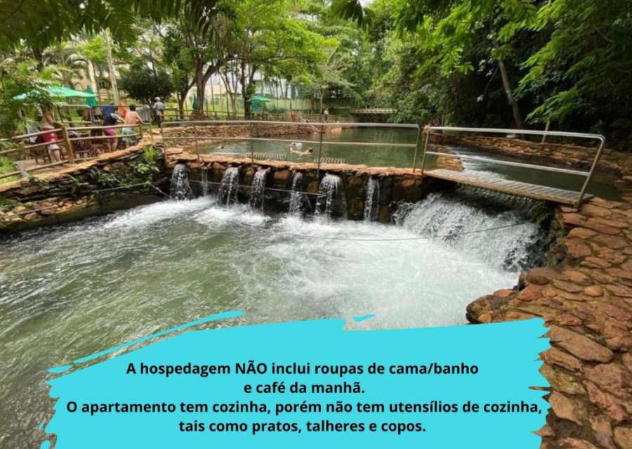 Thermas Paradise - apartamento de 2 quartos