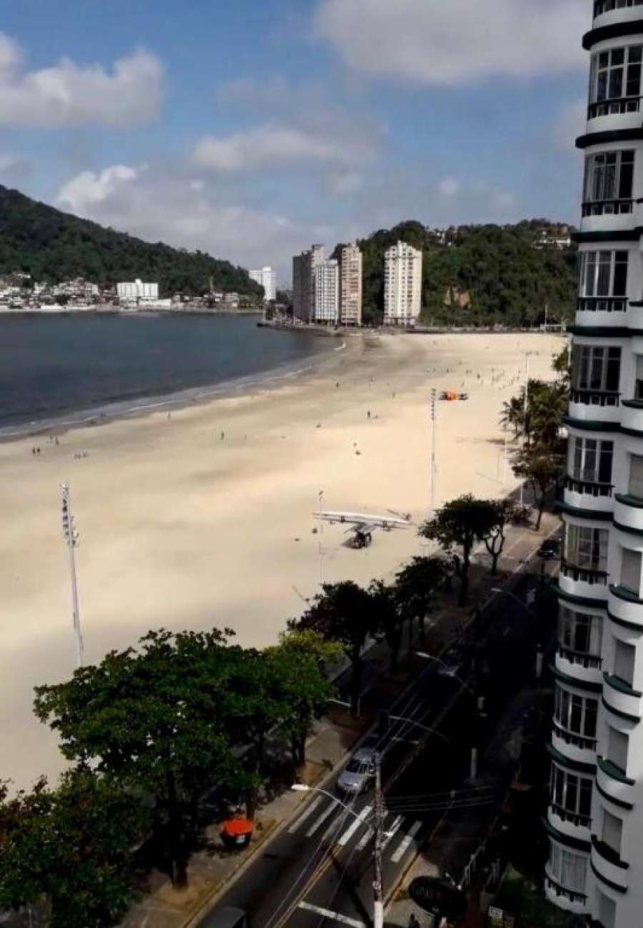 apartamento frente para o mar