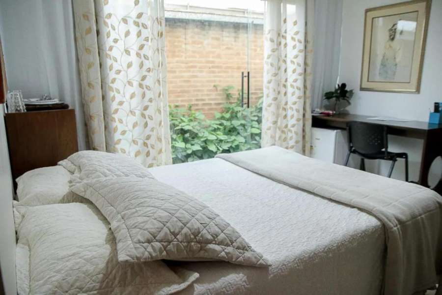 Suite com jardim privativo