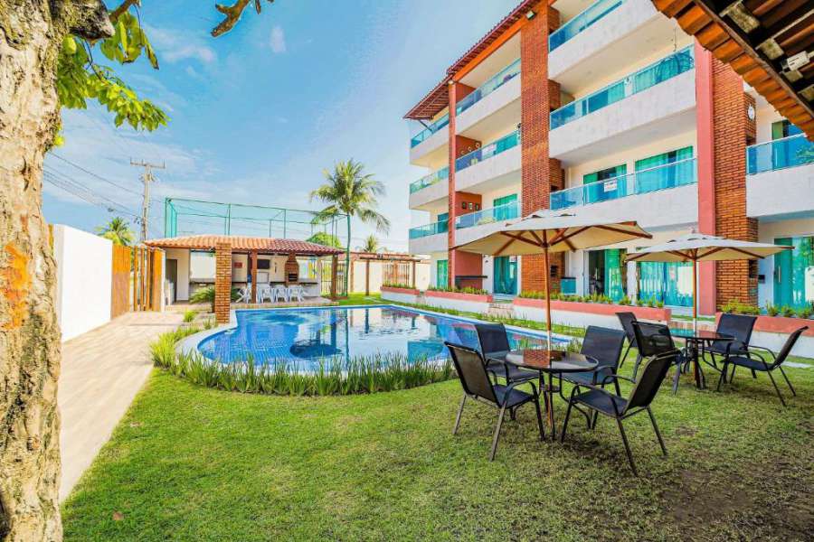 Apartamento próximo a Praia de Carneiros no Prive Encantos por Carpediem