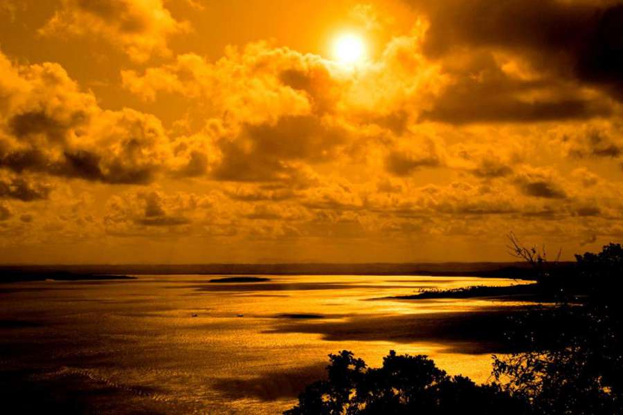 Alvorada no Morro Flat