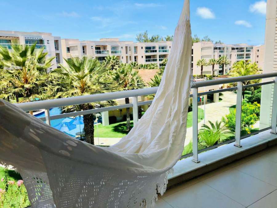 Apartamento pé na areia no Riviera Aquiraz Ceará