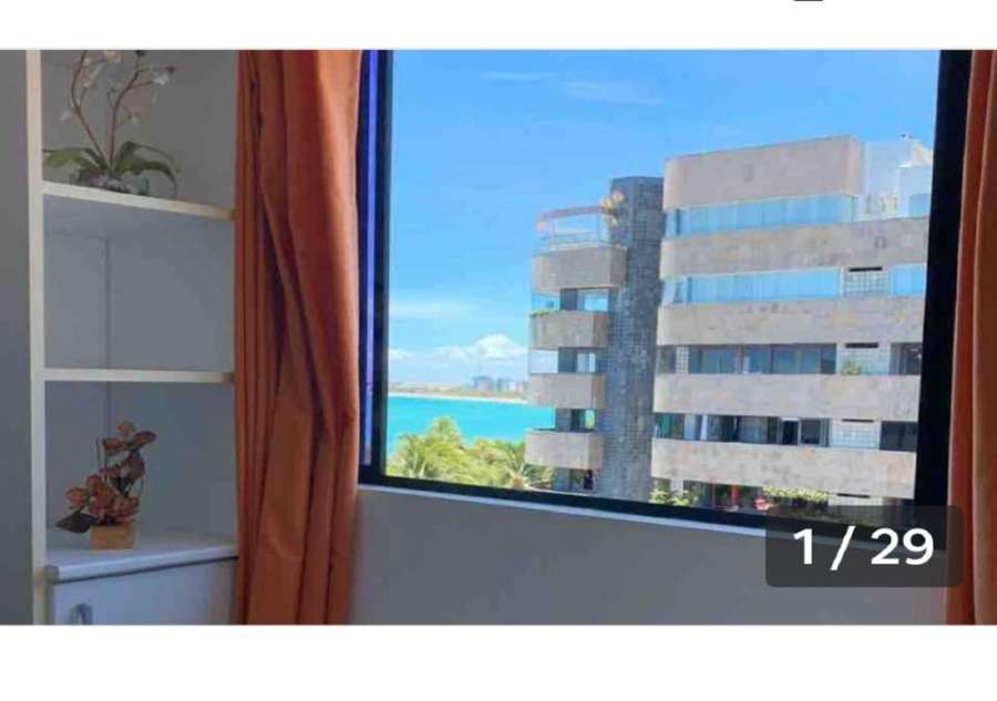 Duplex de 3 quartos a beira mar da Ponta Verde