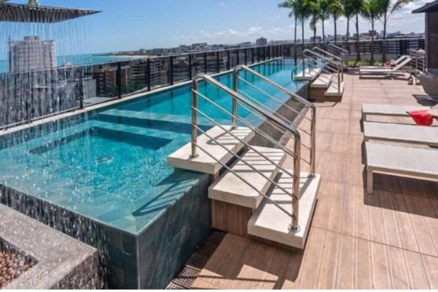 Apart hotel a uma quadra da praia EDF TIME APT 615