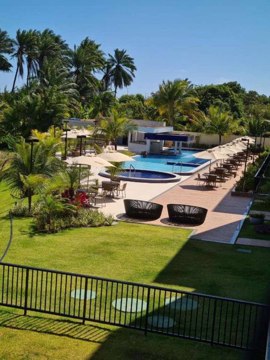 Guarajuba Paraíso dos Coqueiros - 2 quartos nascente térreo garden e com vista para o lago