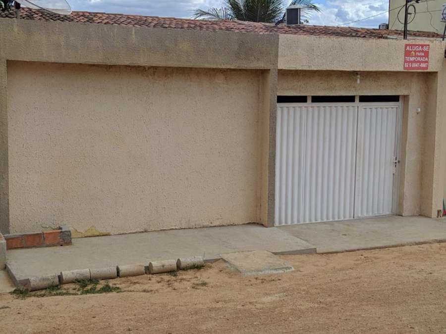 Casa por temporada no sertão alagoano.