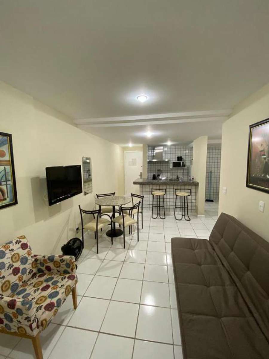 Apartamento no centro de Guarapari (apart-hotel).