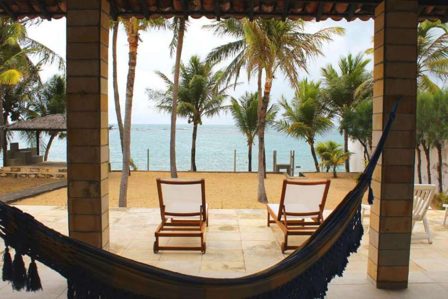 Casa das Cores ao mar Jacumã RN por Carpediem