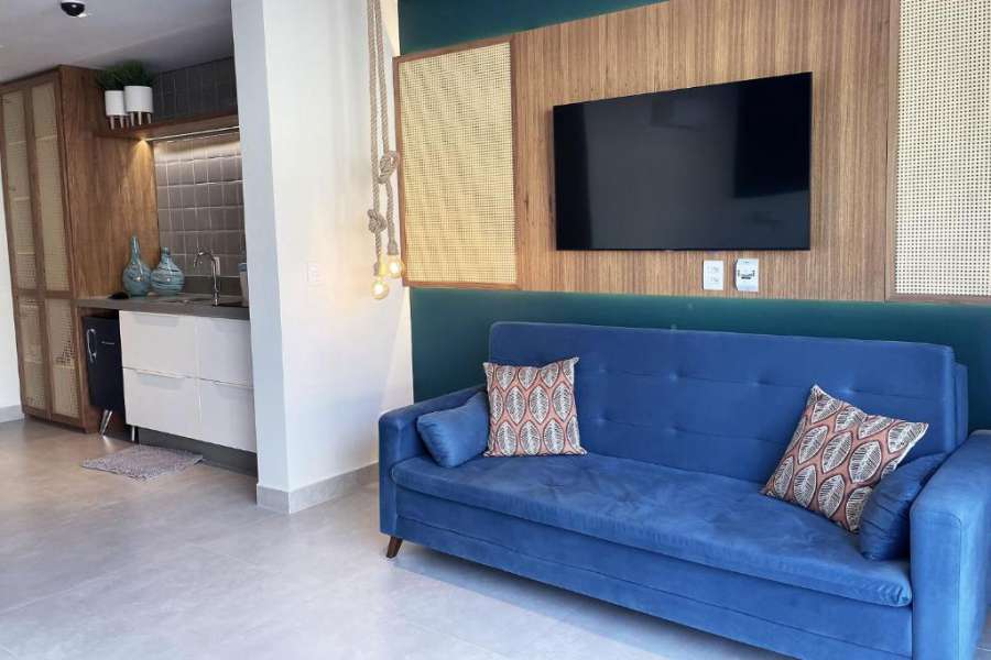 Qavi - Île de Pipa - Flat confortável com varanda privativa #211C