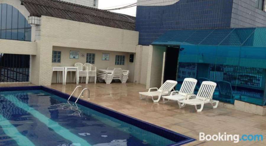 Flat Palladium com piscina