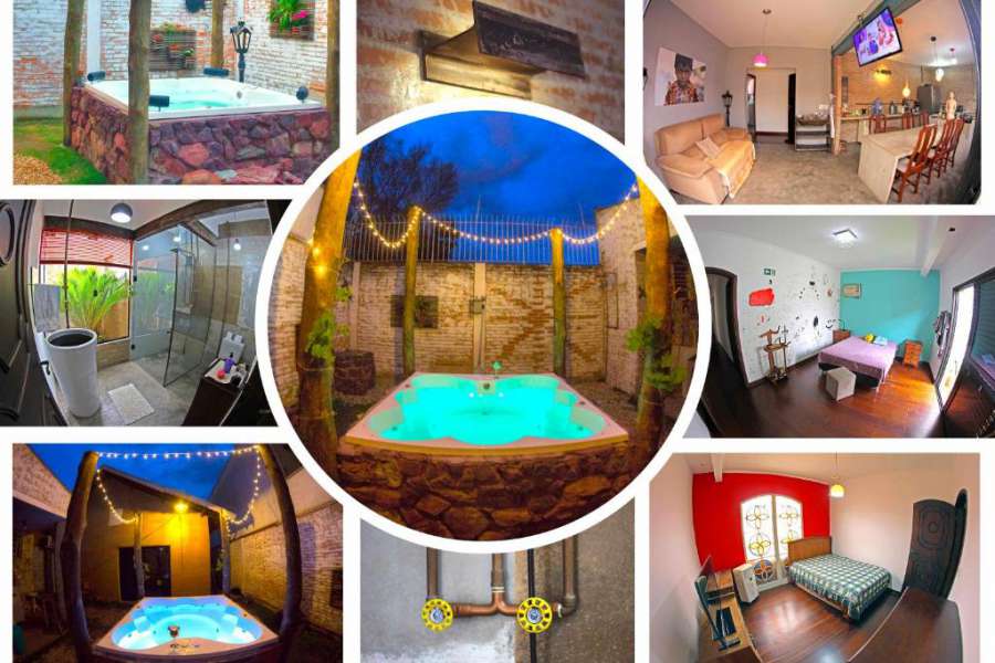 Jacuzzi Piracity House (Industrial Modern) 4 peopl