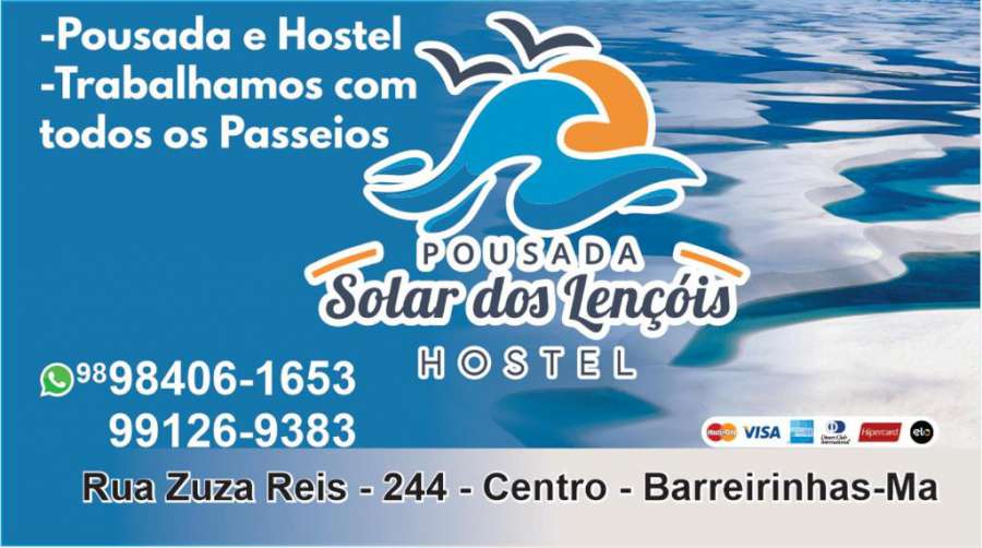 POUSADA E HOSTEL SOLAR DOS LENÇOIS