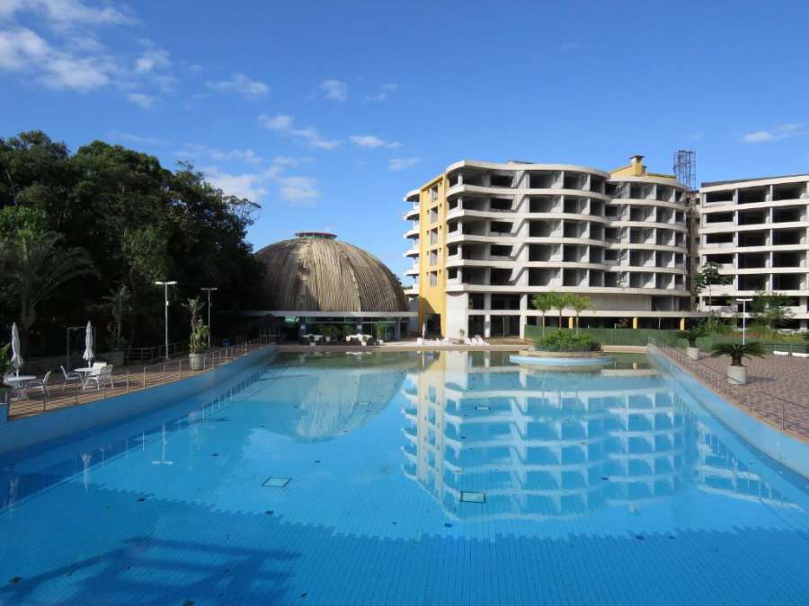 Casa de campo em resort com banheiras água termal