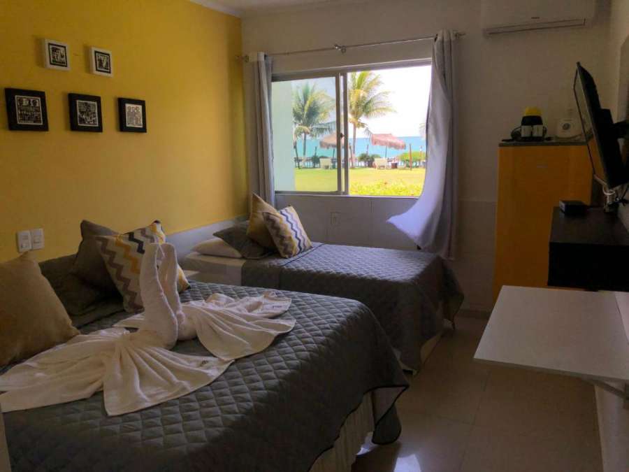 STUDIO PÉ NA AREIA VISTA AO MAR