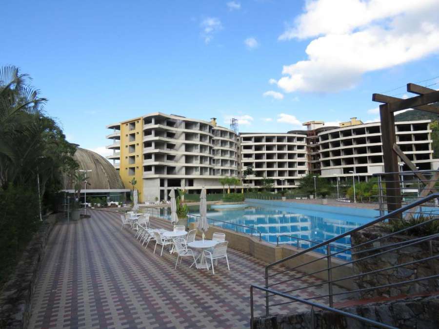 Resort com casa de campo em resort com banheiras água termal