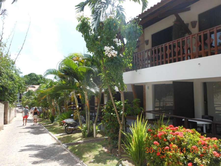 Apartamento Bougainvillea no centro de Pipa