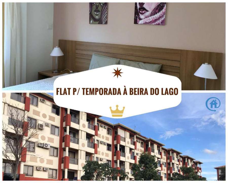 Foto do Flat à beira do Lago