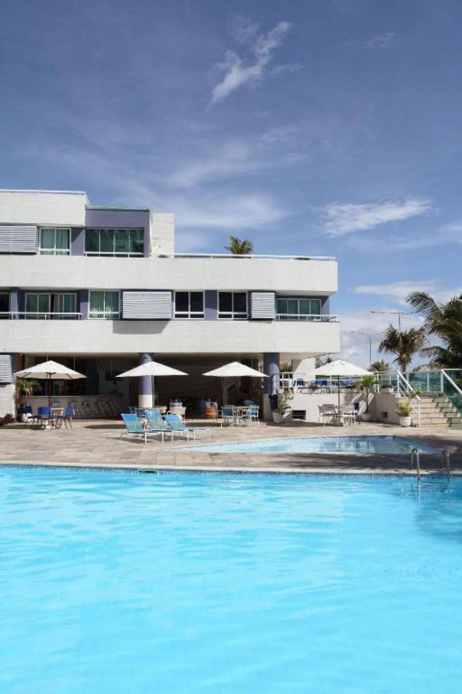 Foto do Flat no Ponta Negra Beach com privilegiada localização em Natal por Carpediem